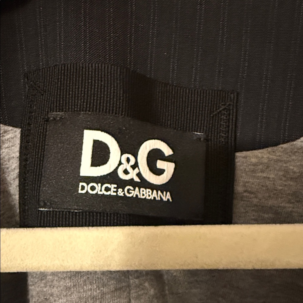 D&G Elegant Black Vest Vintage Dolce and Gabbana Fitted women’s vest IT 40 - Picture 2 of 6